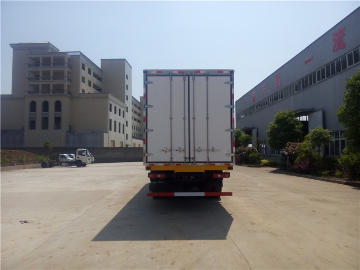陜汽德龍前四后八9.6米冷藏車(chē)