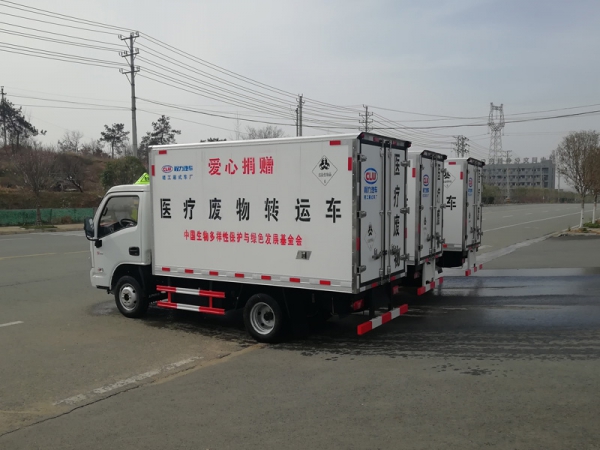 躍進小福星汽油醫(yī)療廢物轉(zhuǎn)運車